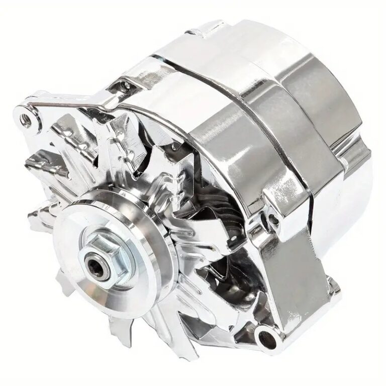 Chrome Alternator with 110 Amps