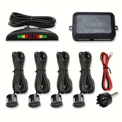4-Sensor Car Reverse Parking Assistance System