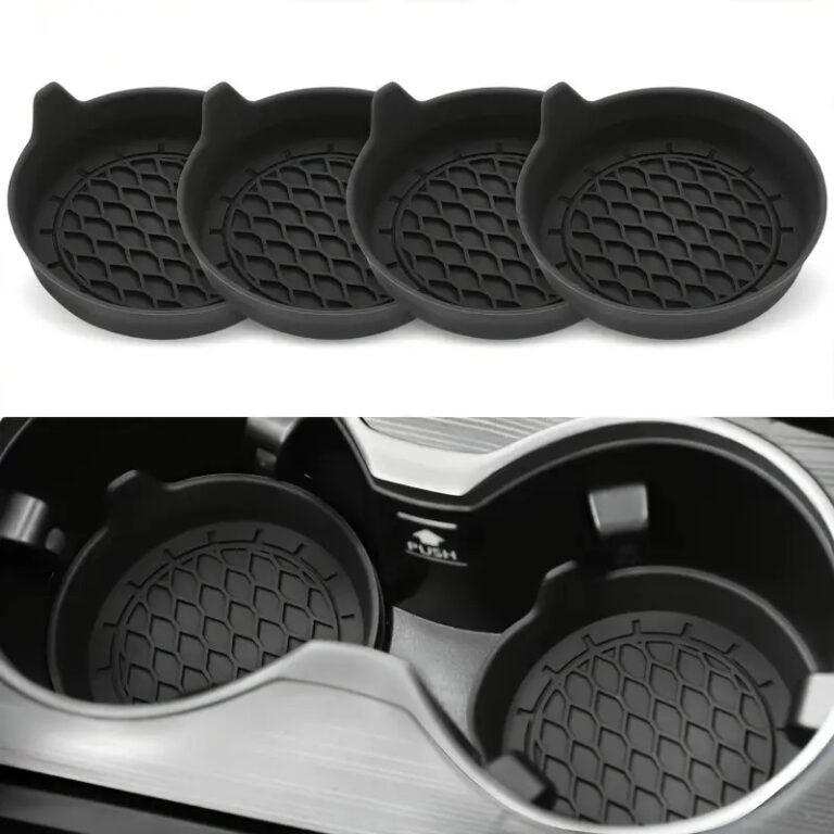 4pcs Universal Silicone Car Cup Pad Set